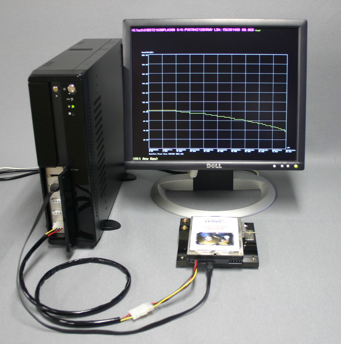 HDD/SSDE̓eX^ SATA/PATA